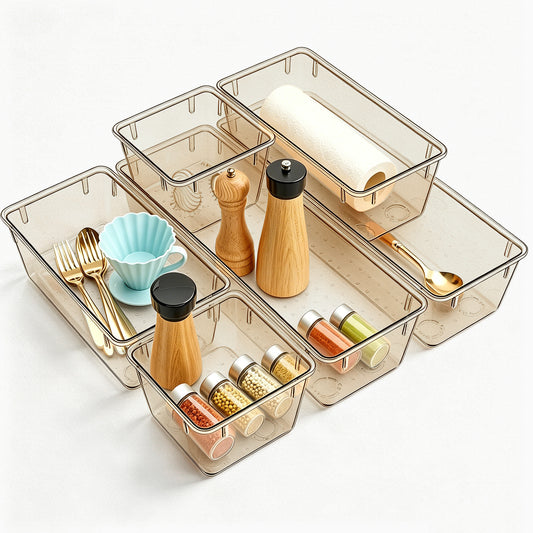 Clear Acrylic Drawer Organizers