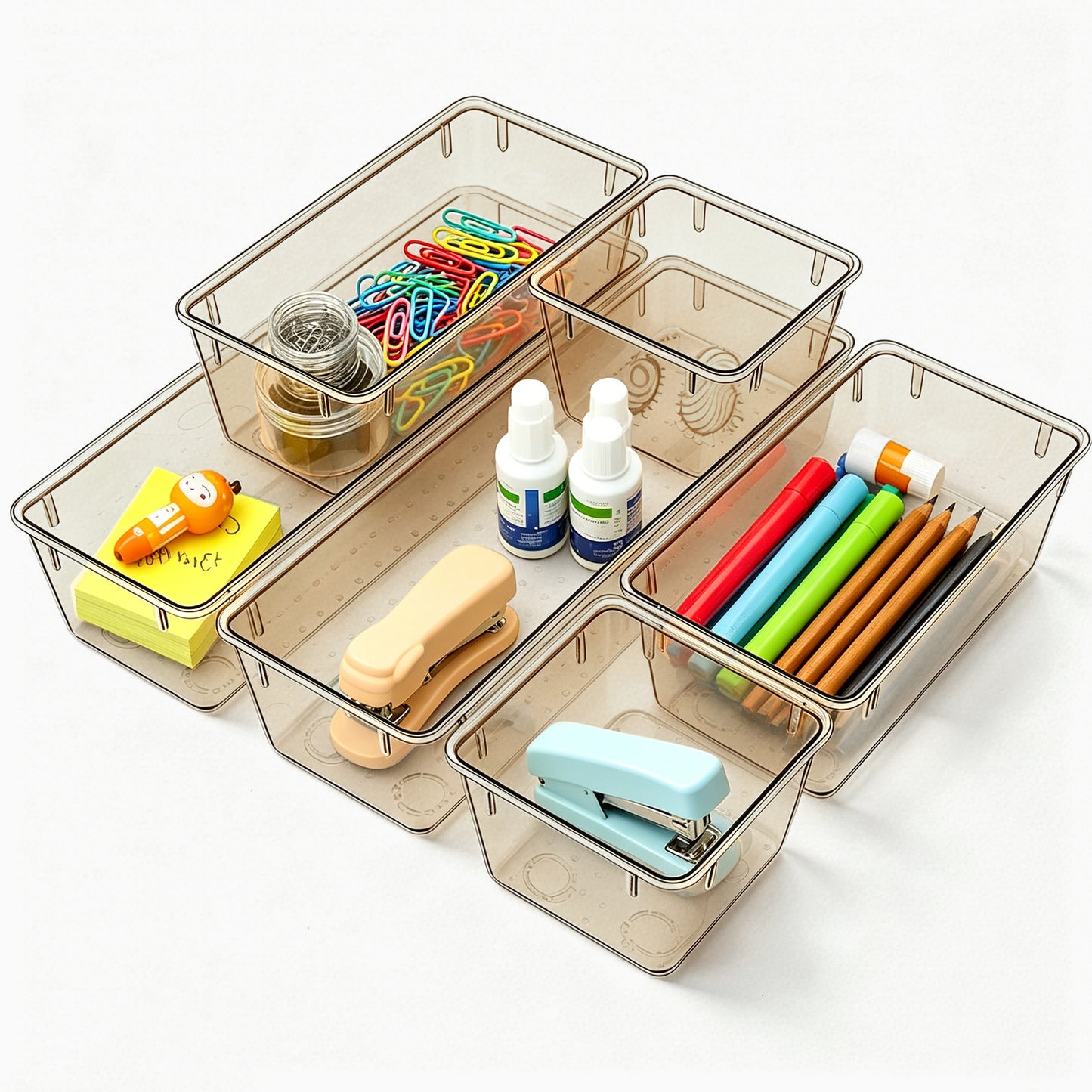 Clear Acrylic Drawer Organizers